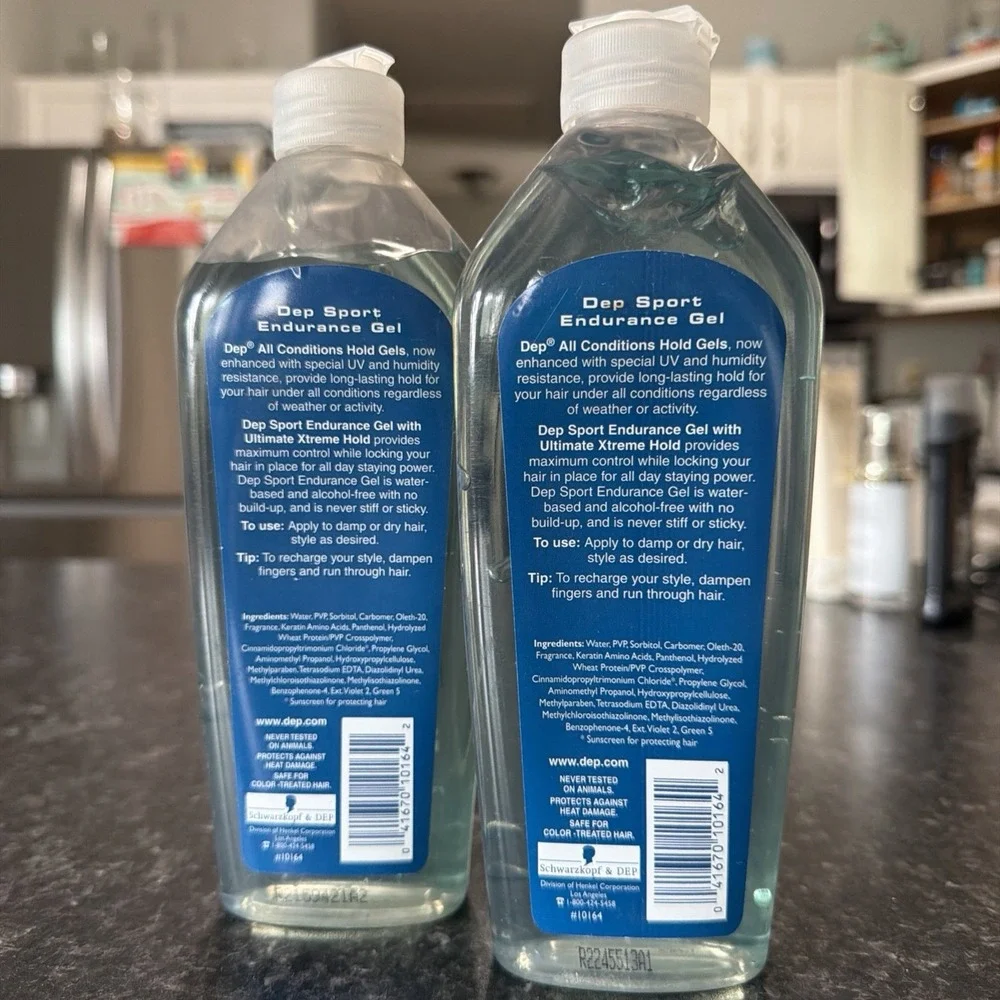 2 VTGDEP Sport Endurance Styling Gel Marathon Hold 10 Original 12oz Discontinued